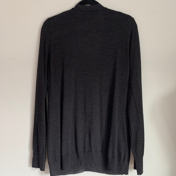 GERARD DAREL CARDIGAN NAVY BLUE WITH SILVER STUDS - Picture 6 of 8